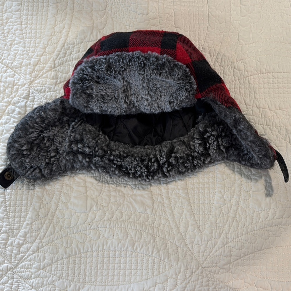 Old Navy Red and Black Hat Accessories